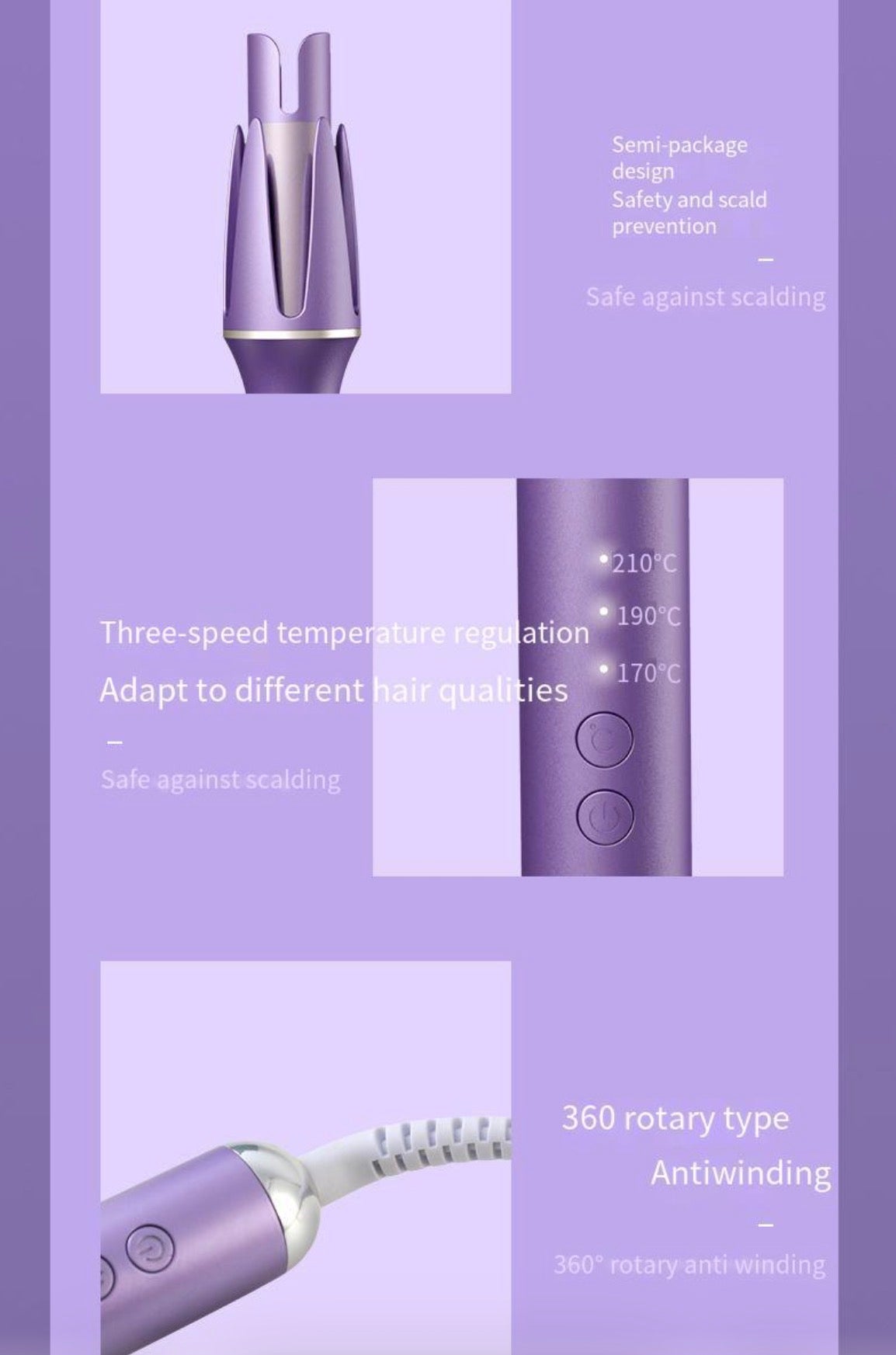 AutoCurl Pro™ 32mm Automatic Curling Iron